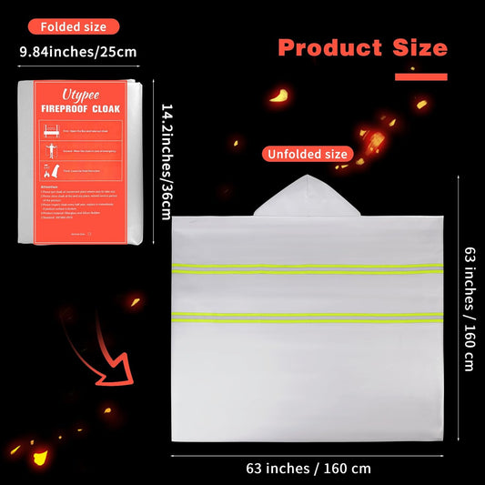 Oversized Fire Escape Cape: Must-Have for Home Safety