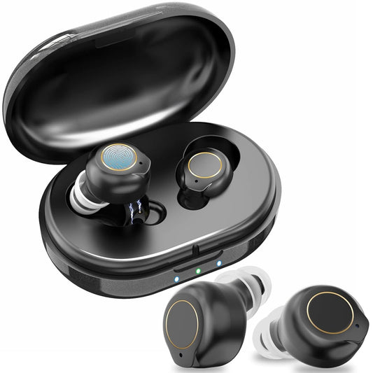 Invisible Hearing Aids (1 Pair) - Crystal Clear Sound Without the Prescription