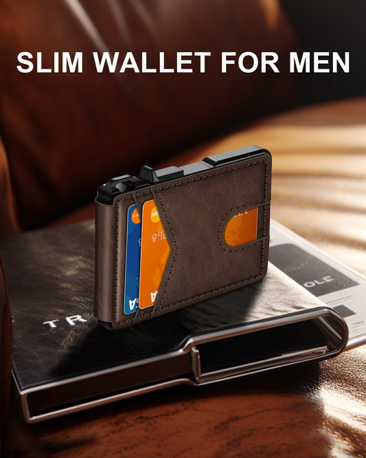 Pop-Up Wallet: Instant Access & RFID Protection